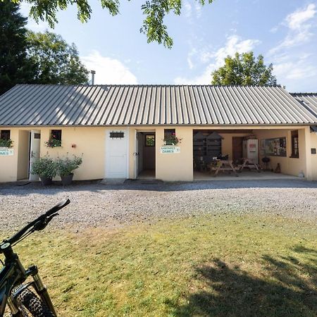 Tente Safari Lodge Ferme Carrique Tardets-Sorholus Esterno foto